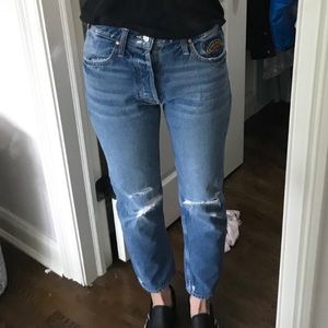 Tomcat Ankle MOTHER jeans